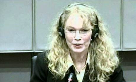 Mia Farrow.